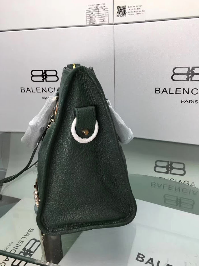 BALENCIAG巴黎世家 新款 小金釘 原版義大利進口山羊皮 手提單肩斜挎包  BL1012